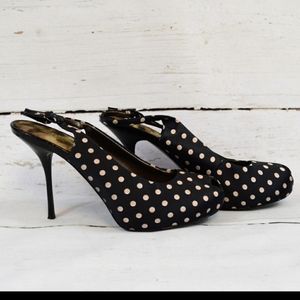 Sam Edelman Heels Evelyn Polka Dot Size 10m
